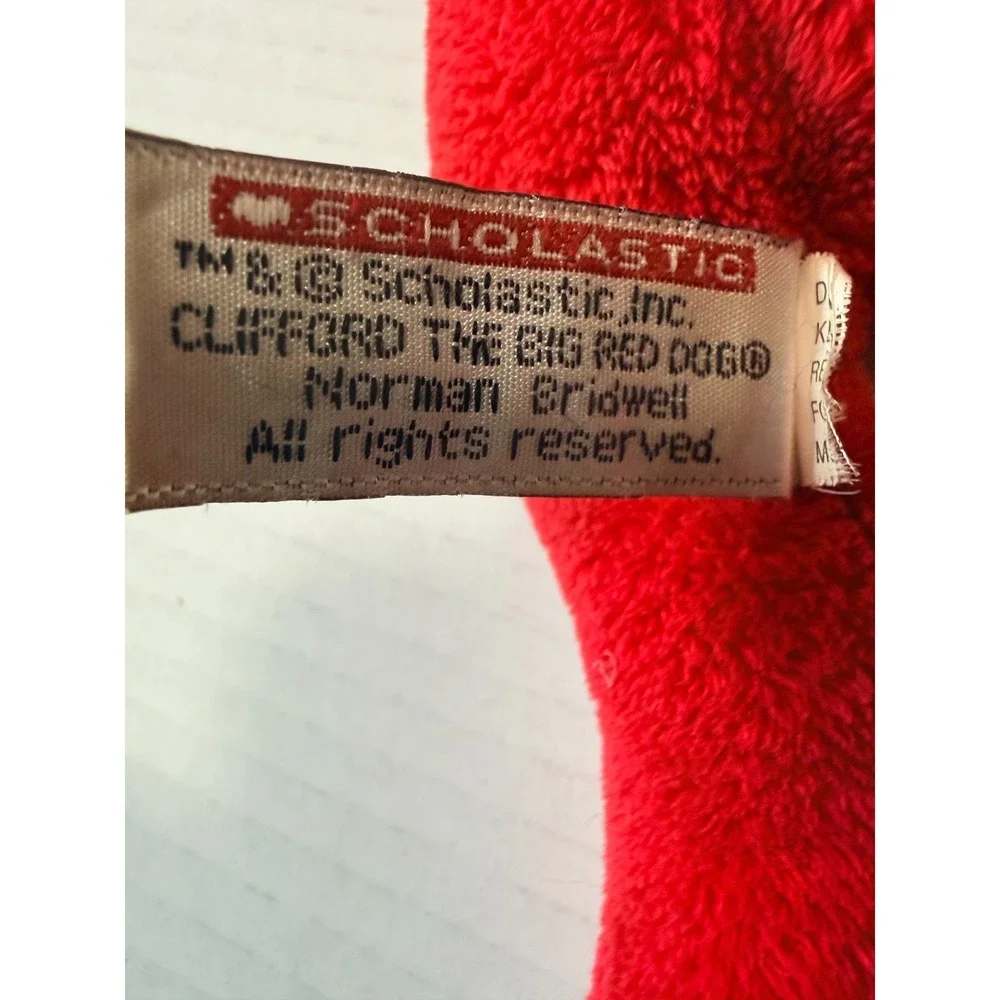 CLIFFORD‎ The Big Red Dog - Scholastic Inc - Plush Stuffed Animal Toy